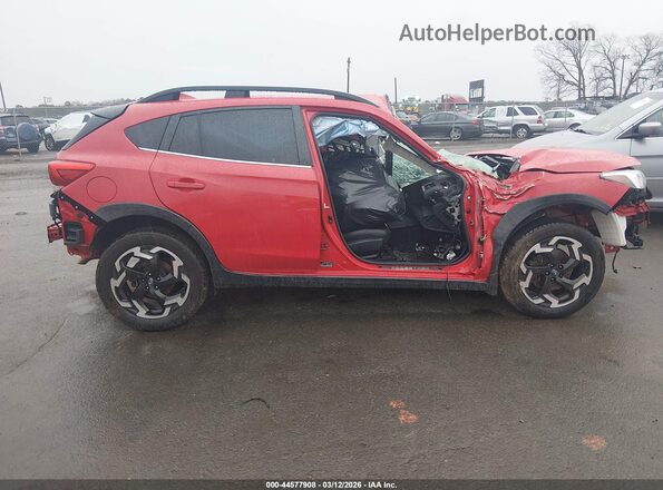 JF2GTHMC4M8284217 2021 SUBARU CROSSTREK Красный Вид щитка приборов