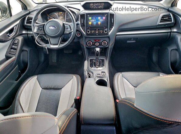 JF2GTHMC6M8286616 2021 SUBARU CROSSTREK White Dashboard view