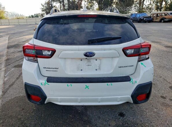 JF2GTHMC6M8286616 2021 SUBARU CROSSTREK White Rear view