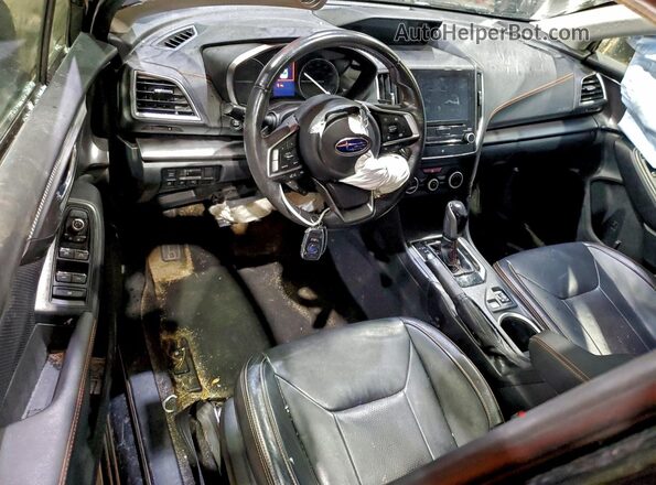 JF2GTHMC8MH358142 2021 SUBARU CROSSTREK Black Вид панелі приладів