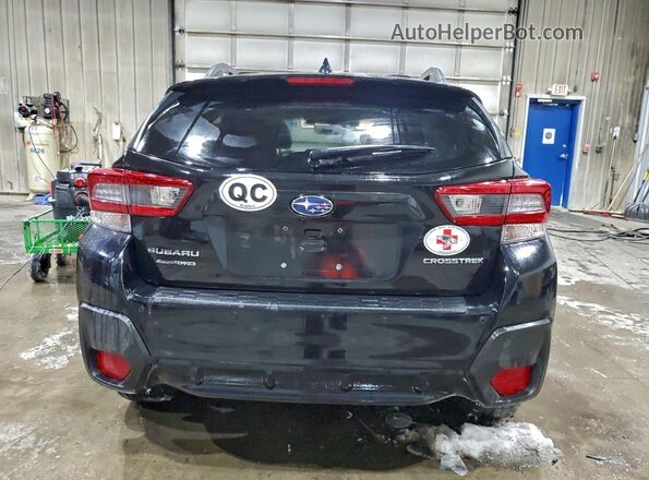 JF2GTHMC8MH358142 2021 SUBARU CROSSTREK Black Вид ззаду