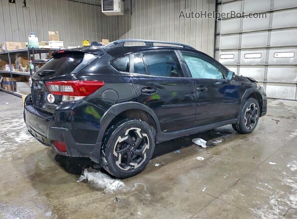 JF2GTHMC8MH358142 2021 SUBARU CROSSTREK Black Задня права чверть