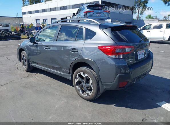 JF2GTHMC8P8220458 2023 SUBARU CROSSTREK Gray Задня ліва чверть
