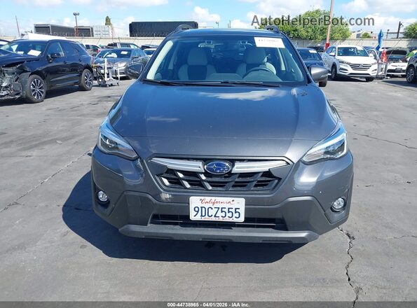 JF2GTHMC8P8220458 2023 SUBARU CROSSTREK Gray Вид щитка приладів