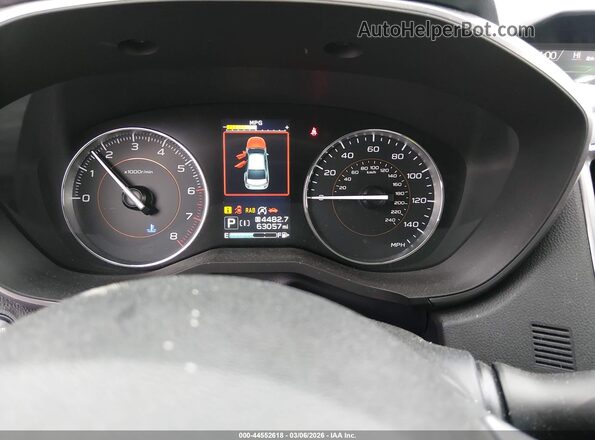 JF2GTHMC9M8678005 2021 SUBARU CROSSTREK Silver უკანა სავარძლების ხედი