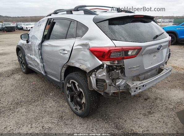 JF2GTHMC9M8678005 2021 SUBARU CROSSTREK Silver უკანა მარცხენა