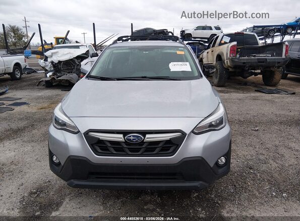 JF2GTHMC9M8678005 2021 SUBARU CROSSTREK Silver უკანა სალონის ხედი