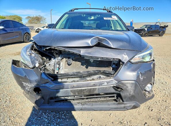 JF2GTHMCXMH225012 2021 SUBARU CROSSTREK Серый Вид спереди
