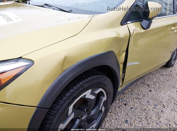 JF2GTHMCXMH244126 2021 SUBARU CROSSTREK Yellow 
