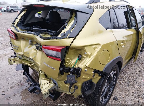 JF2GTHMCXMH244126 2021 SUBARU CROSSTREK Yellow 360 interior view