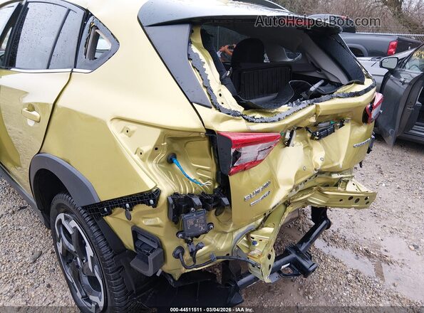 JF2GTHMCXMH244126 2021 SUBARU CROSSTREK Yellow 