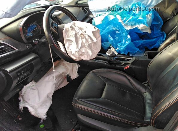 JF2GTHNC0M8676304 2021 SUBARU CROSSTREK White Widok wnętrza z przodu