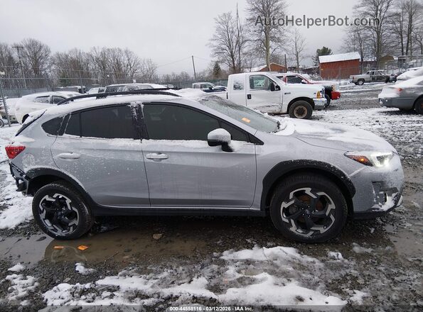 JF2GTHNC2M8253420 2021 SUBARU CROSSTREK Gray Սալոնի հետևի տեսք
