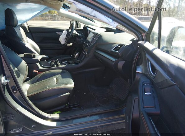 JF2GTHNC2M8257094 2021 SUBARU CROSSTREK Серый Вид салона спереди