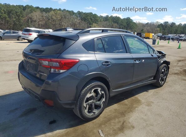 JF2GTHNC2MH378014 2021 SUBARU CROSSTREK Charcoal უკანა მარჯვენა