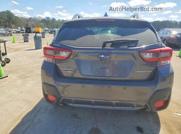 JF2GTHNC2MH378014 2021 SUBARU CROSSTREK Charcoal უკანა ხედი