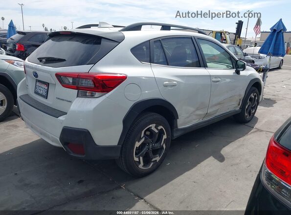JF2GTHNC3MH666754 2021 SUBARU CROSSTREK White Задня права чверть