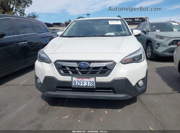 JF2GTHNC3MH666754 2021 SUBARU CROSSTREK White Вид щитка приладів