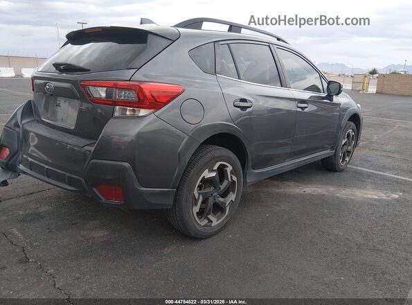 JF2GTHNC7M8266809 2021 SUBARU CROSSTREK Gray Rear right