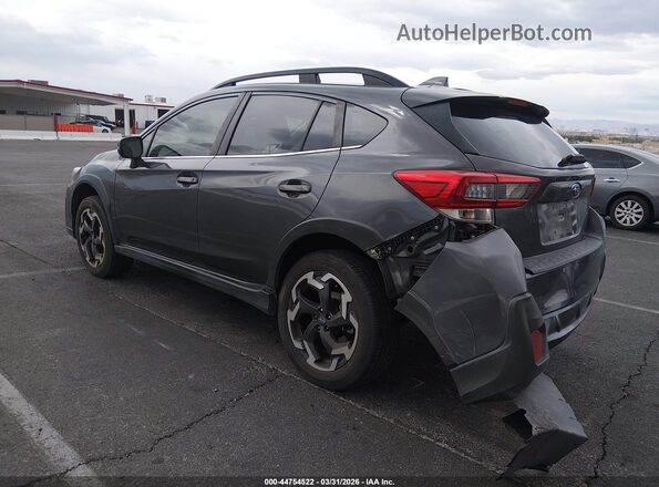 JF2GTHNC7M8266809 2021 SUBARU CROSSTREK Gray Rear left