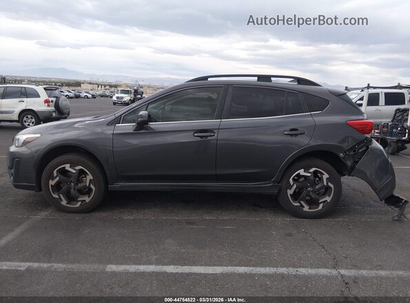 JF2GTHNC7M8266809 2021 SUBARU CROSSTREK Gray 360 interior view