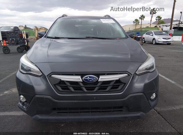 JF2GTHNC7M8266809 2021 SUBARU CROSSTREK Gray Instrument cluster view