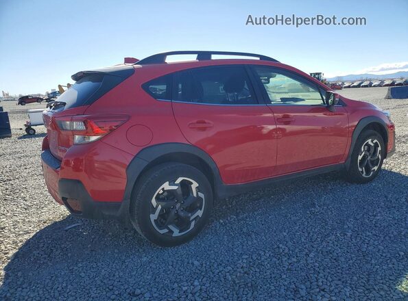 JF2GTHNC7M8672105 2021 SUBARU CROSSTREK Red Tył prawy