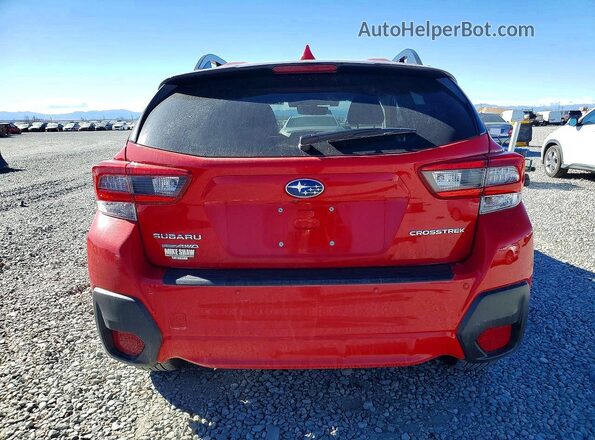 JF2GTHNC7M8672105 2021 SUBARU CROSSTREK Red Widok z tyłu