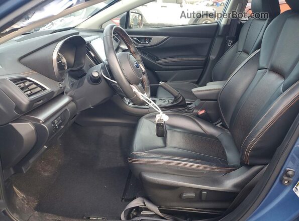 JF2GTHNC9MH262440 2021 SUBARU CROSSTREK Blue Widok wnętrza z przodu