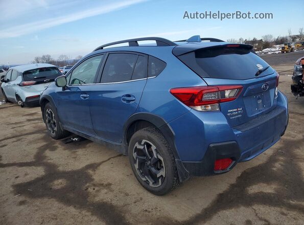 JF2GTHNC9MH262440 2021 SUBARU CROSSTREK Blue Tył lewy