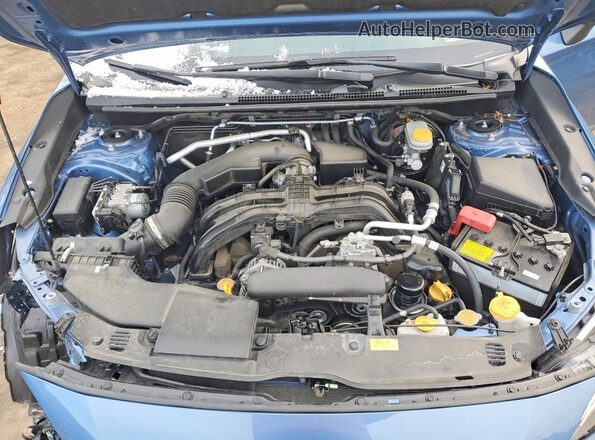 JF2GTHNC9MH262440 2021 SUBARU CROSSTREK Blue Widok komory silnika