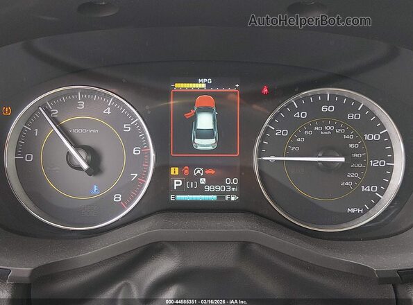 JF2GTHRC6PH237459 2023 SUBARU CROSSTREK Gray უკანა სავარძლების ხედი