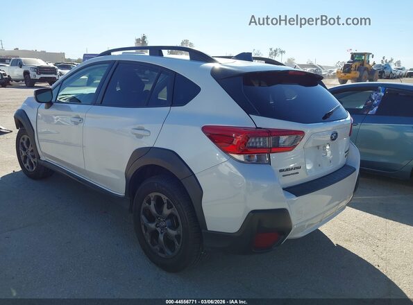 JF2GTHRC7MH377306 2021 SUBARU CROSSTREK White Задня ліва чверть