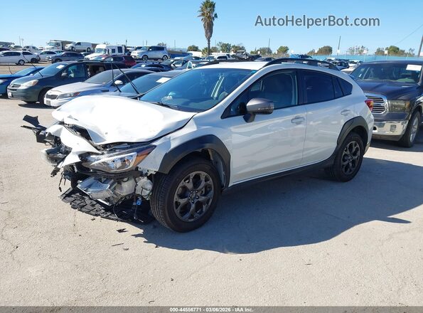 JF2GTHRC7MH377306 2021 SUBARU CROSSTREK White Передня ліва чверть