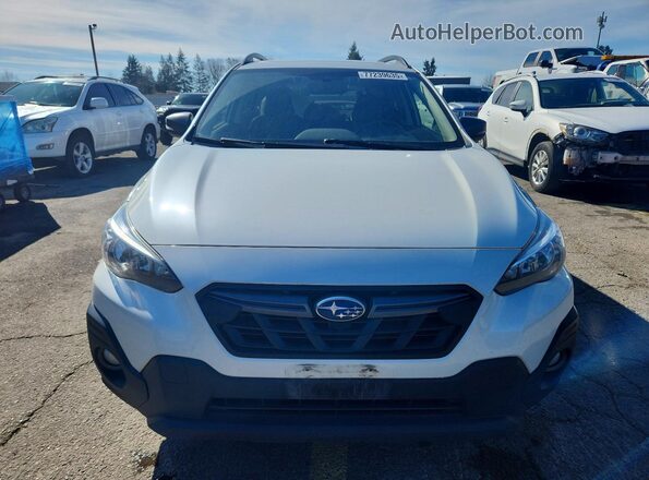 JF2GTHSC3NH225485 2022 SUBARU CROSSTREK White Դիմացի տեսք