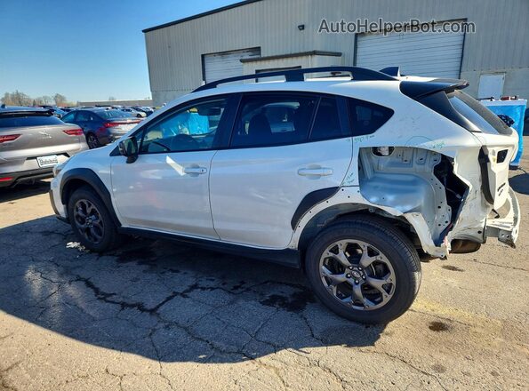 JF2GTHSC3NH225485 2022 SUBARU CROSSTREK White Հետևի ձախ