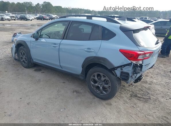 JF2GTHSC4MH355466 2021 SUBARU CROSSTREK Blue უკანა მარცხენა