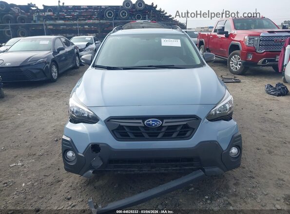 JF2GTHSC4MH355466 2021 SUBARU CROSSTREK Blue ხელსაწყოთა პანელის ხედი