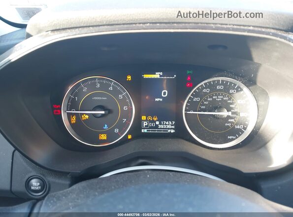 JF2GTHSC4PH303615 2023 SUBARU CROSSTREK Black უკანა სავარძლების ხედი