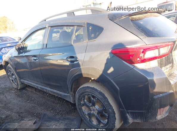JF2GTHSC4PH303615 2023 SUBARU CROSSTREK Black სალონის 360-გრადუსიანი ხედი