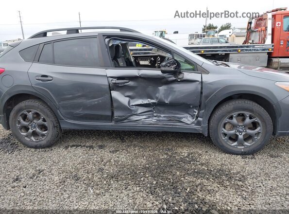 JF2GTHSC6MH650388 2021 SUBARU CROSSTREK Серый Вид спереди
