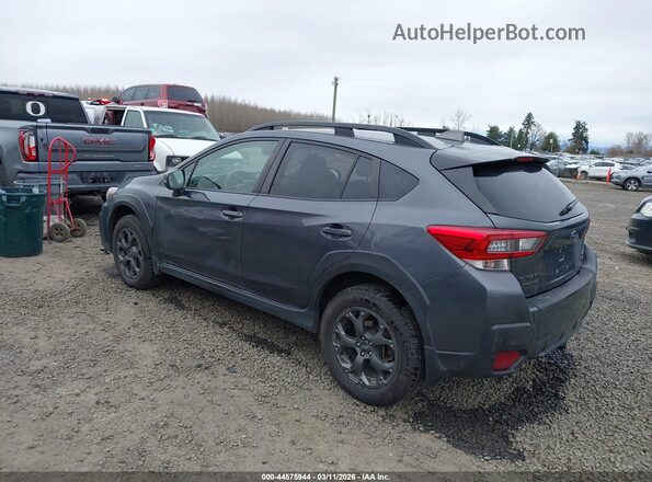 JF2GTHSC6MH650388 2021 SUBARU CROSSTREK Серый Задняя левая четверть