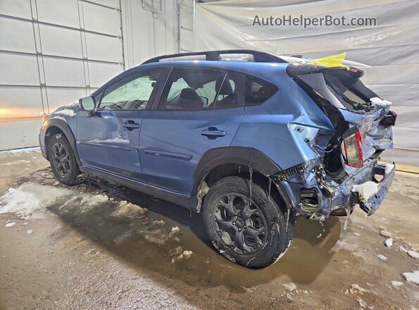 JF2GTHSCXMH277906 2021 SUBARU CROSSTREK Blue Rear left