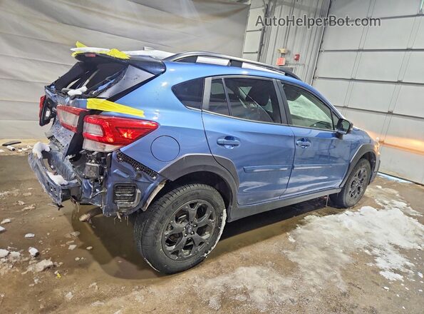 JF2GTHSCXMH277906 2021 SUBARU CROSSTREK Blue Rear right