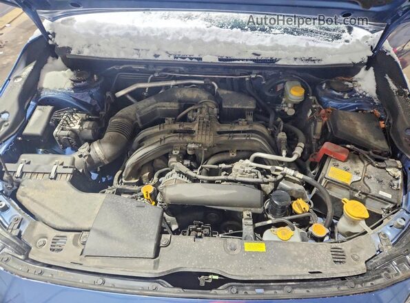 JF2GTHSCXMH277906 2021 SUBARU CROSSTREK Blue Rear interior view