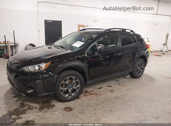 JF2GTHSCXMH303498 2021 SUBARU CROSSTREK Black Front left