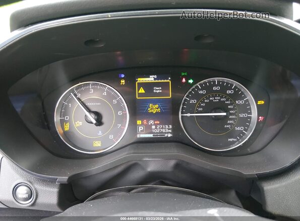 JF2GTHSCXMH665055 2021 SUBARU CROSSTREK White Հետևի նստատեղերի տեսք