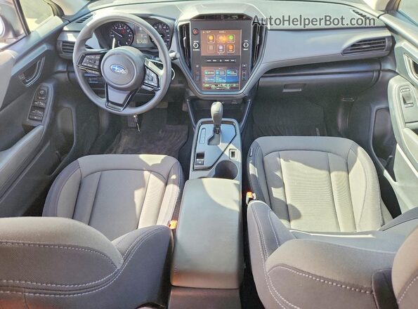 JF2GUABC9RH202013 2024 SUBARU CROSSTREK Silver Widok deski rozdzielczej