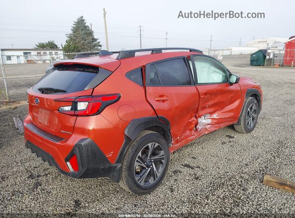 JF2GUADC0RH290205 2024 SUBARU CROSSTREK Orange Задня права чверть