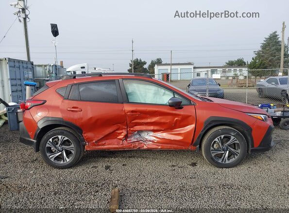 JF2GUADC0RH290205 2024 SUBARU CROSSTREK Orange Панорамний вид салону 360°